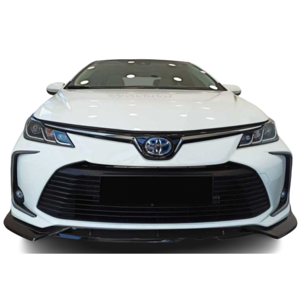 Toyota Corolla (2019 - 2022) Ön Lip (Plastik)